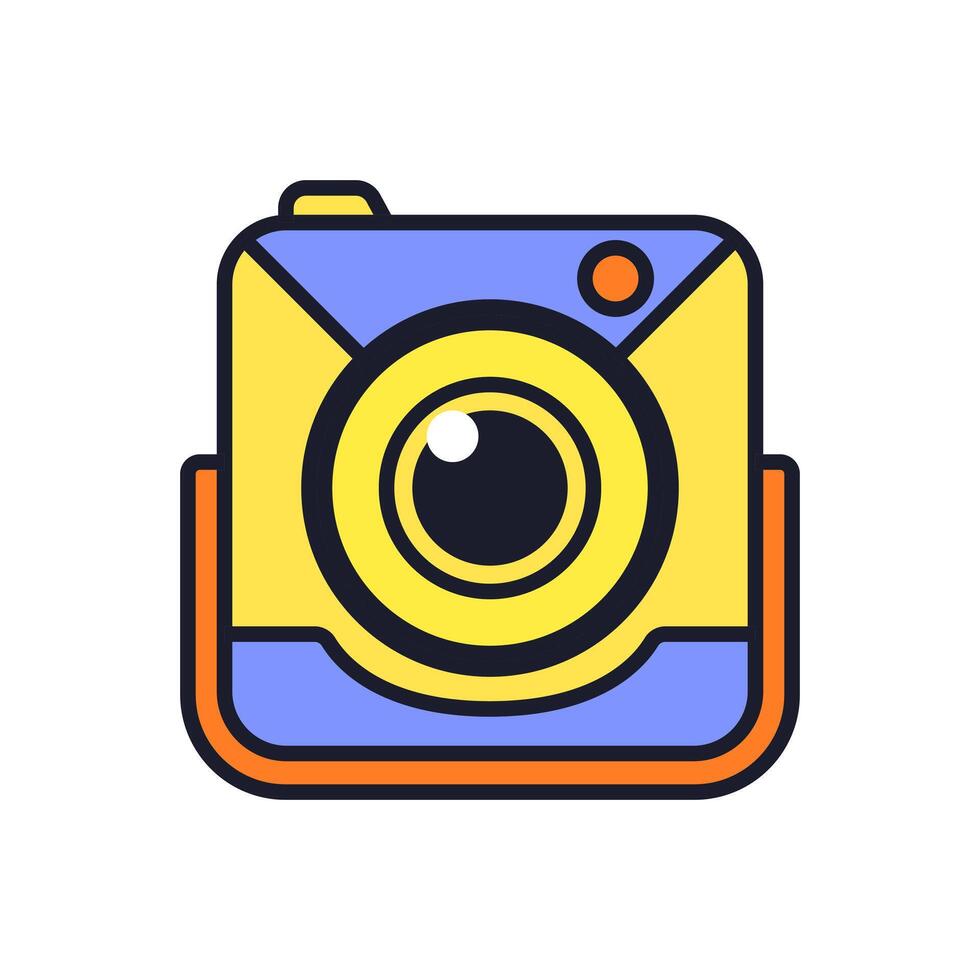 Camera Icon Symbol Clipart Illustration vector