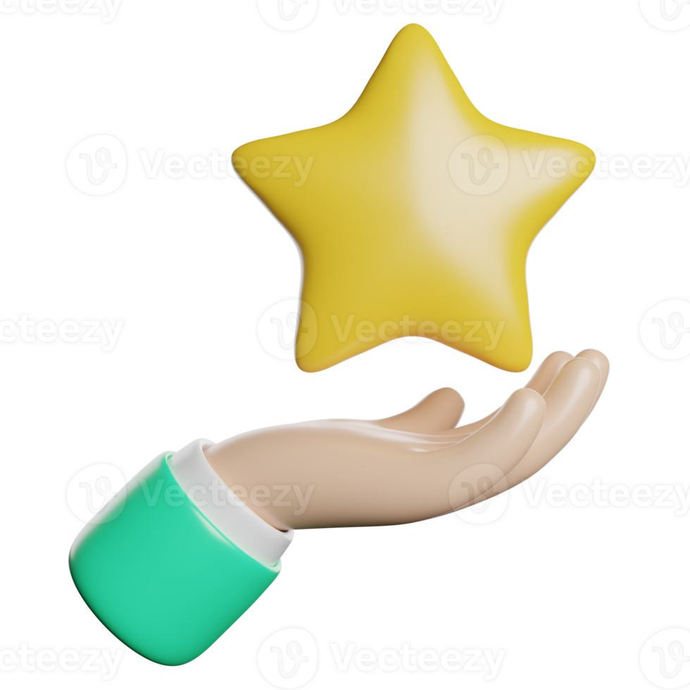 Feedback Rating Star png