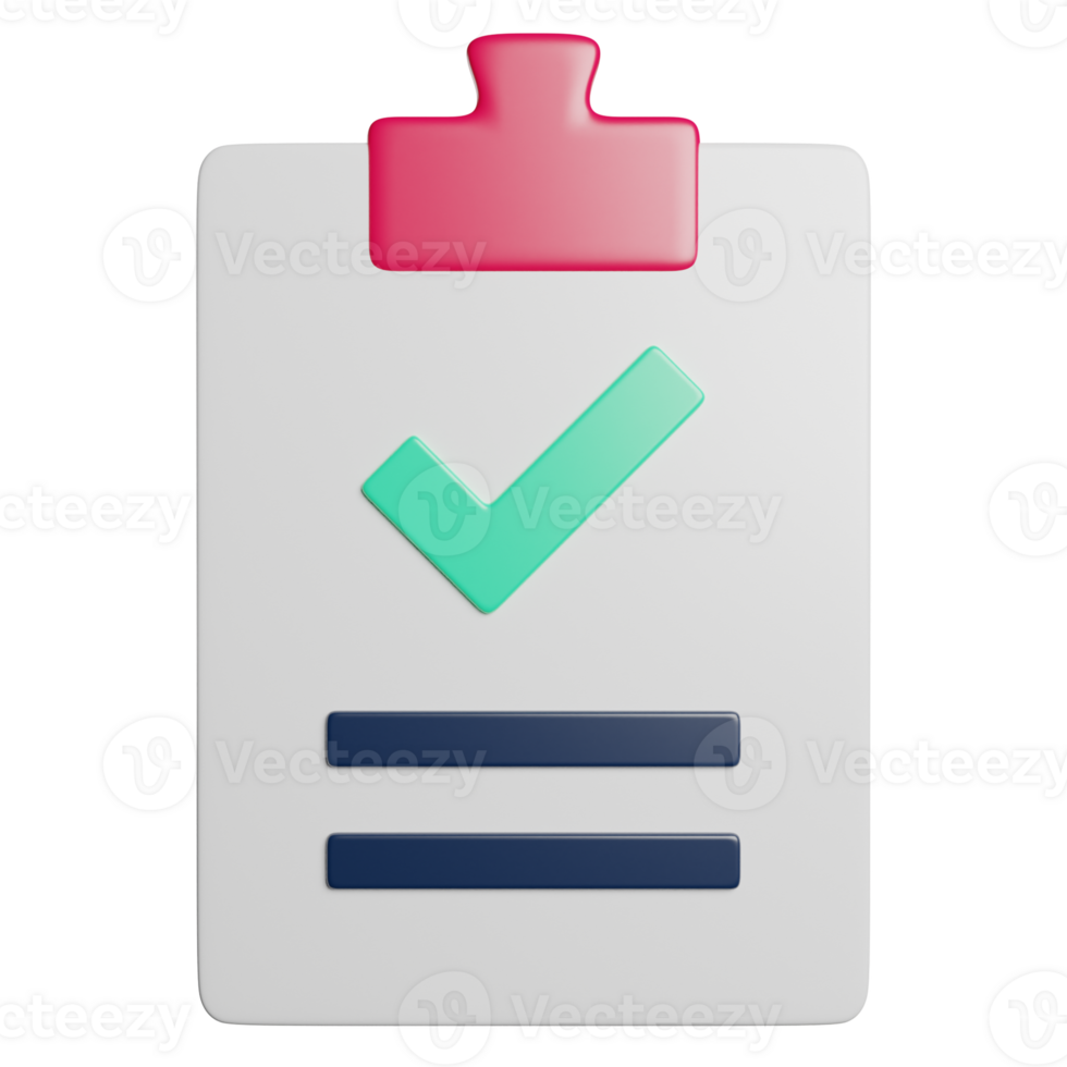 Clipboard Document Checklist png