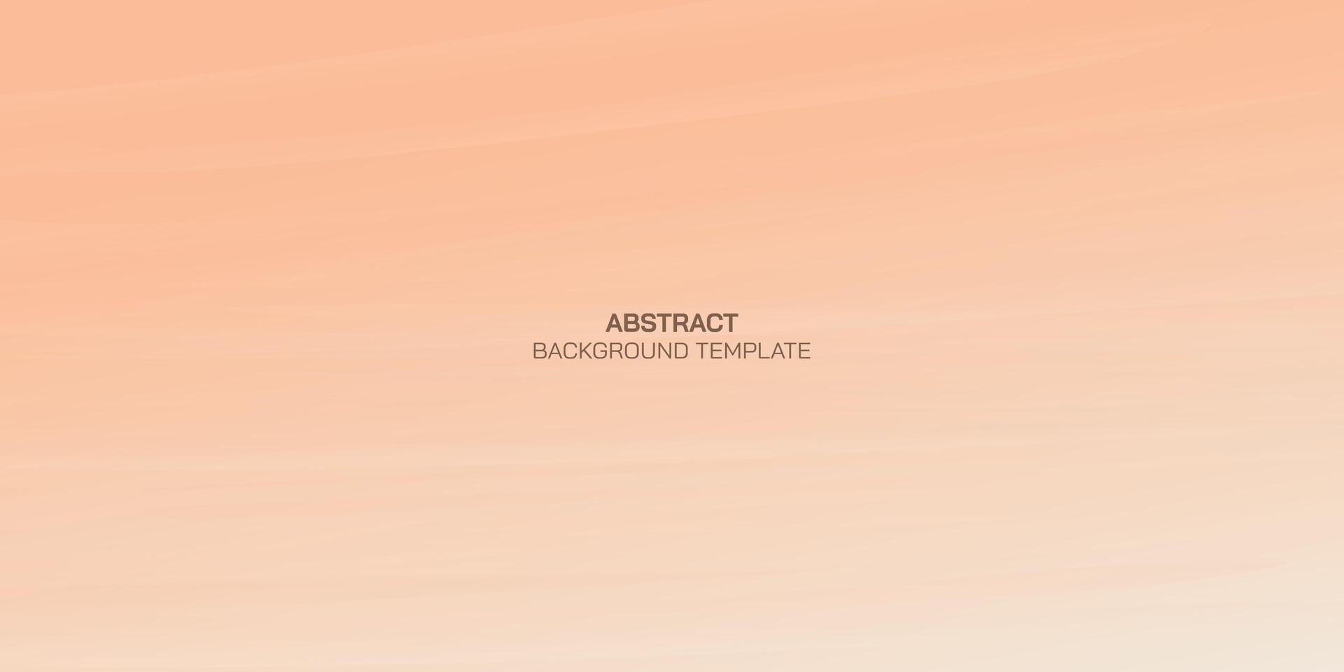 Peach fuzz digital watercolors painting background illustration. Abstract vanilla sky background vector