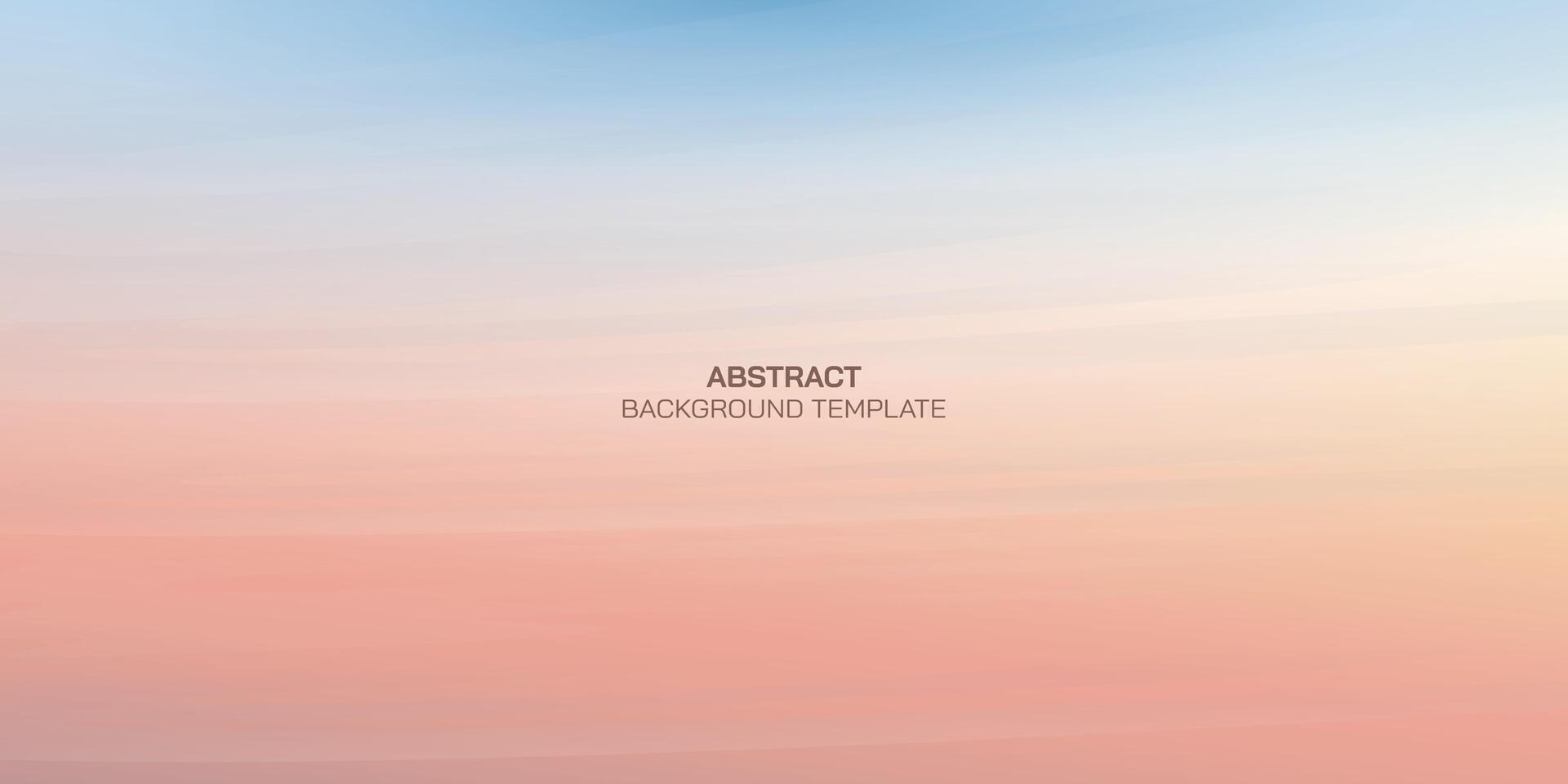 Abstract vanilla sky background illustration. Sunset background. vector
