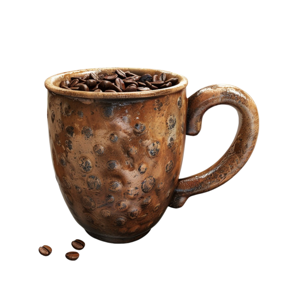 Brown Coffee Cup AI-Generative png