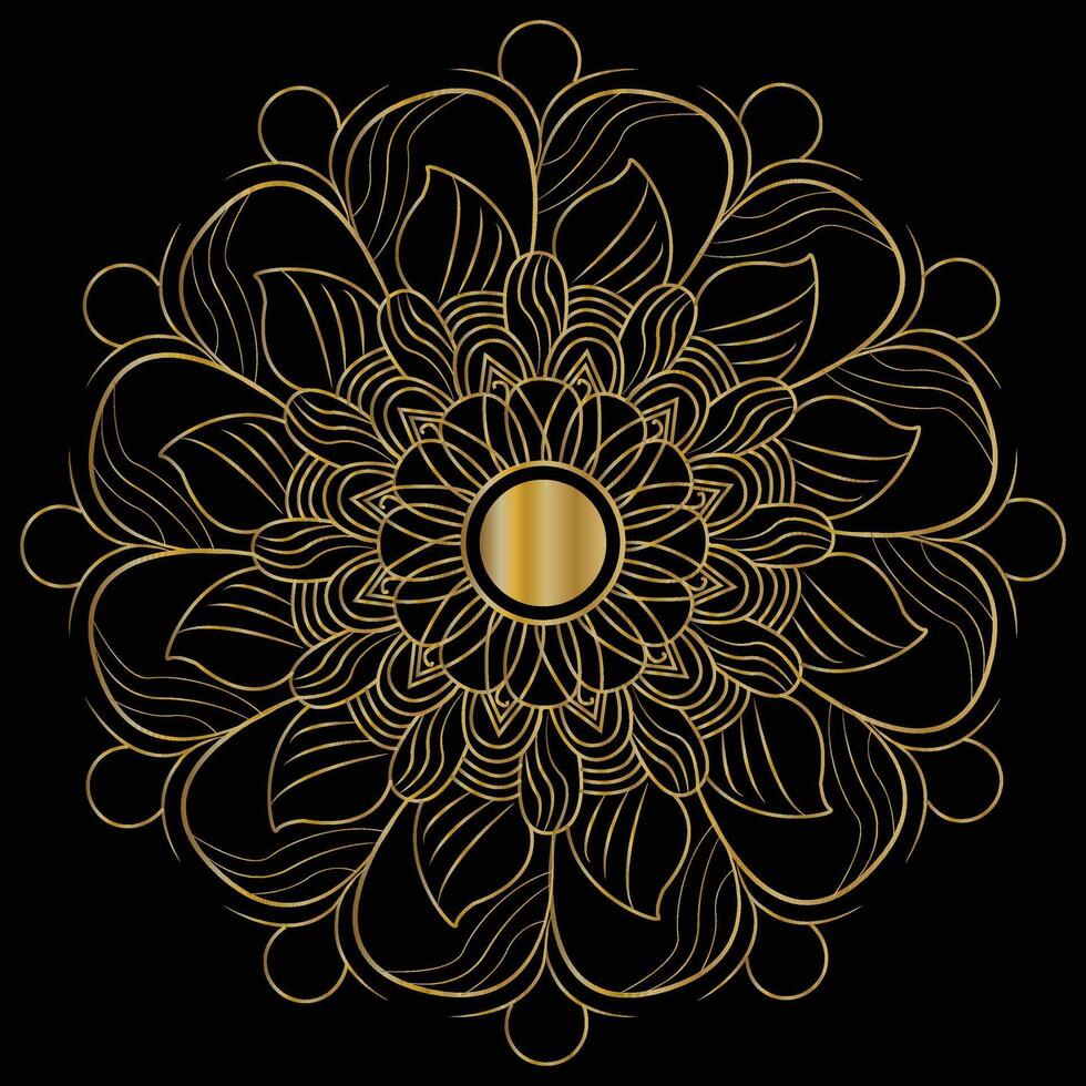 Luxury Mandala Background Design vector
