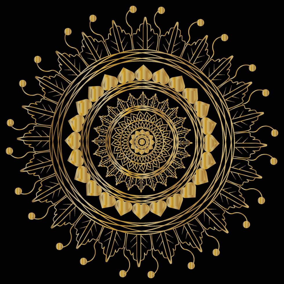 Luxury Mandala Background Design vector