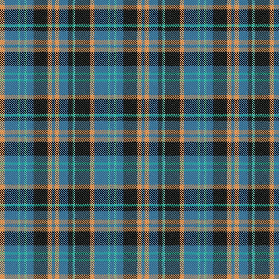 Tartan plaid pattern with texture and summer color. vector