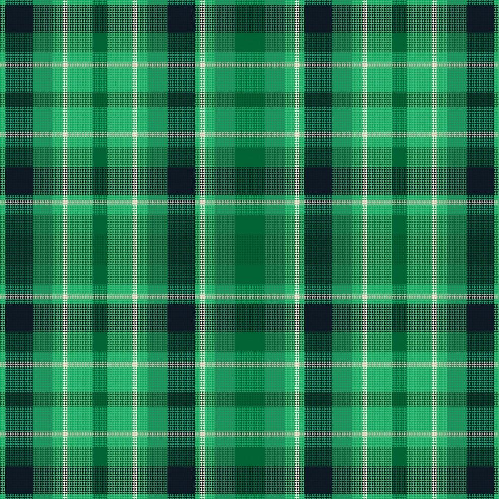 Tartan plaid pattern with texture. vector