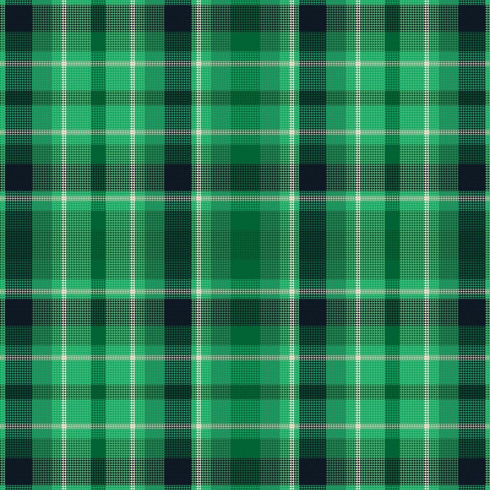 Tartan plaid pattern with texture. vector