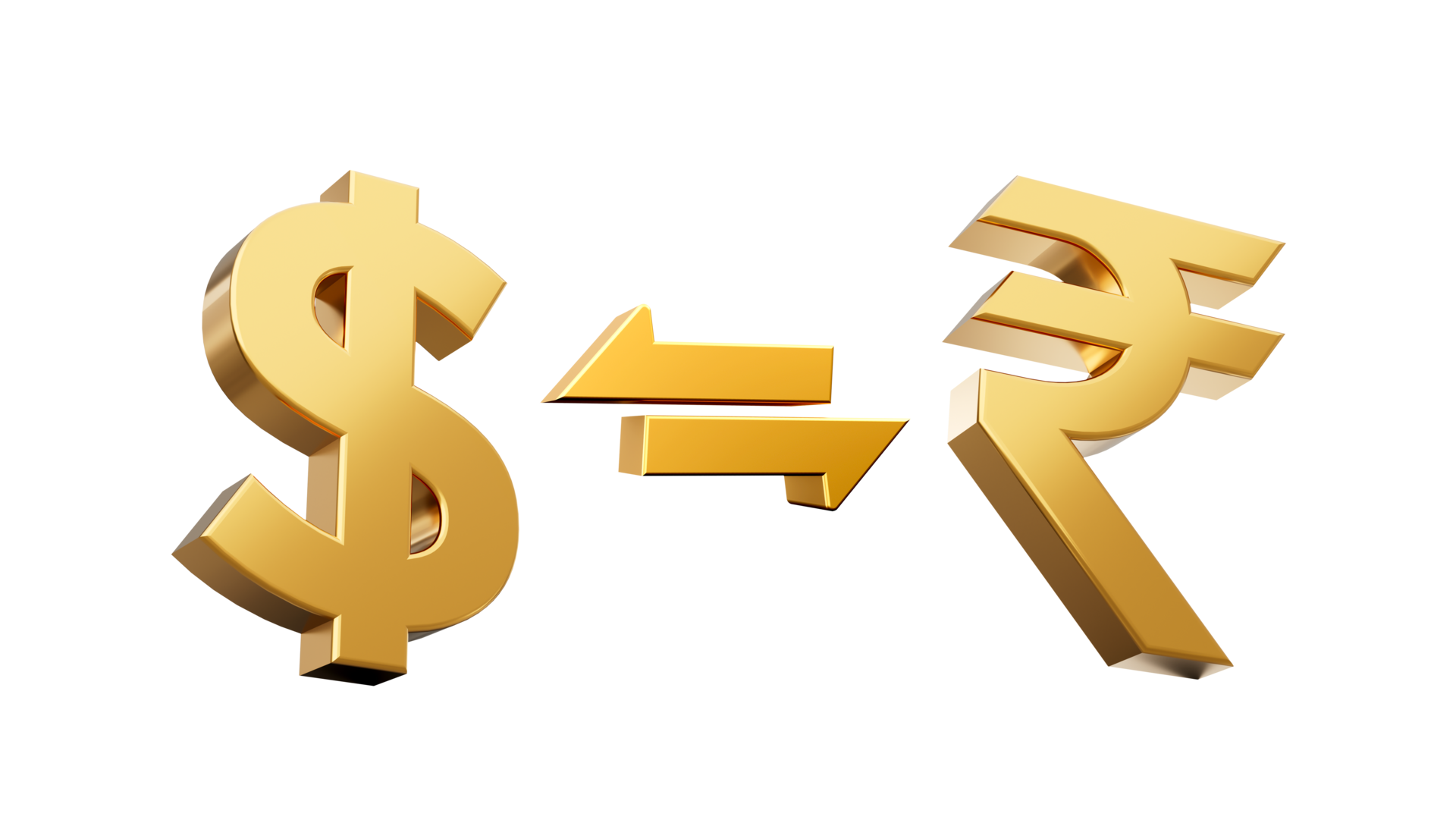 Currency Exchange INR To Dollar Gold Coin Money Sign Or Symbol Currency Exchange INR To Dollar Gold Coin Money Sign Or Symbol