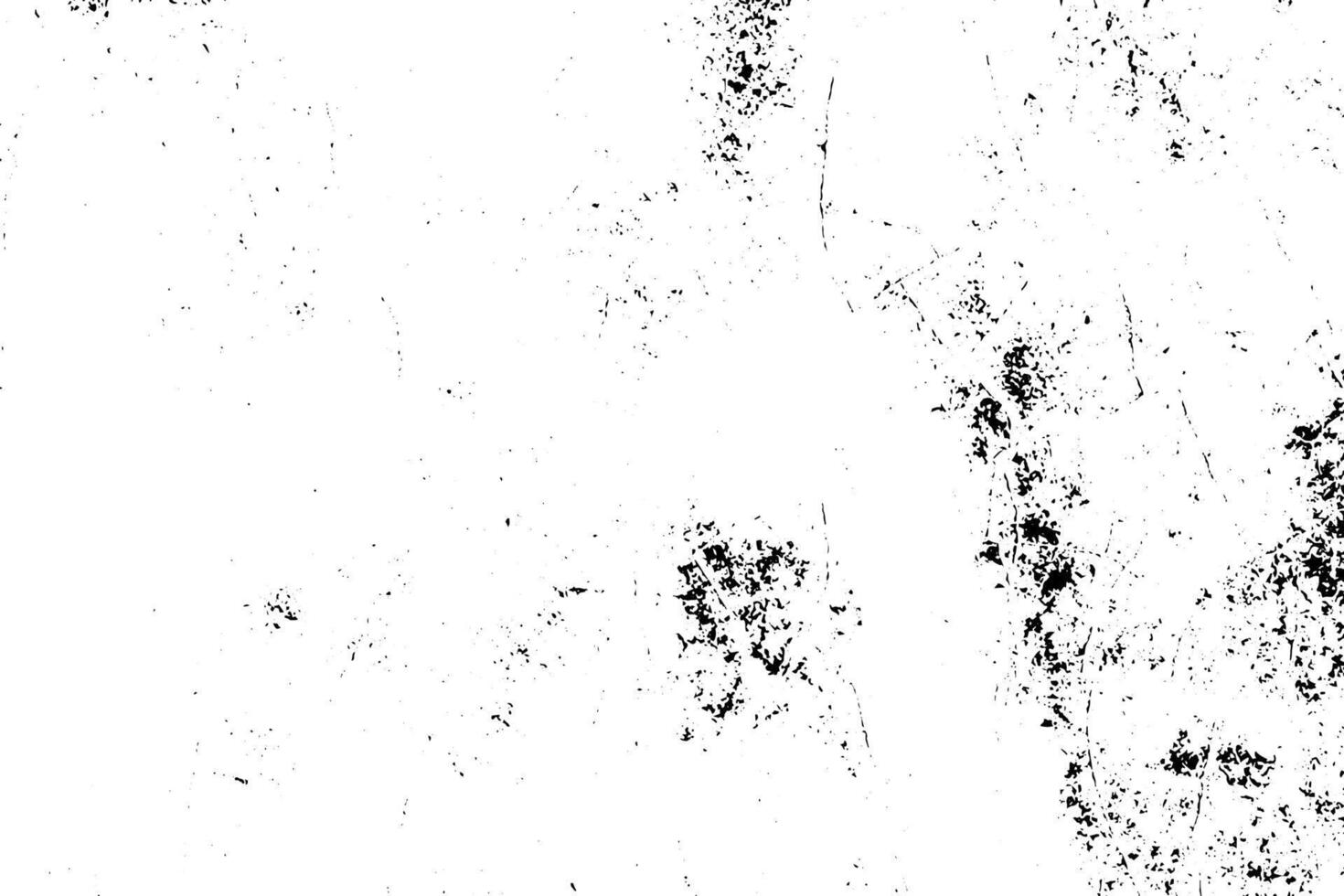 Black and white grunge background. Abstract monochrome texture of cracks, scuffs, chips, dustAbstract pattern of elements. Monochrome print and design. vector