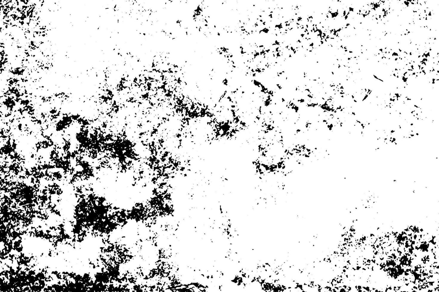 grunge textura. antecedentes de negro y blanco textura. resumen monocromo modelo de lugares, grietas, puntos, papas fritas. vector