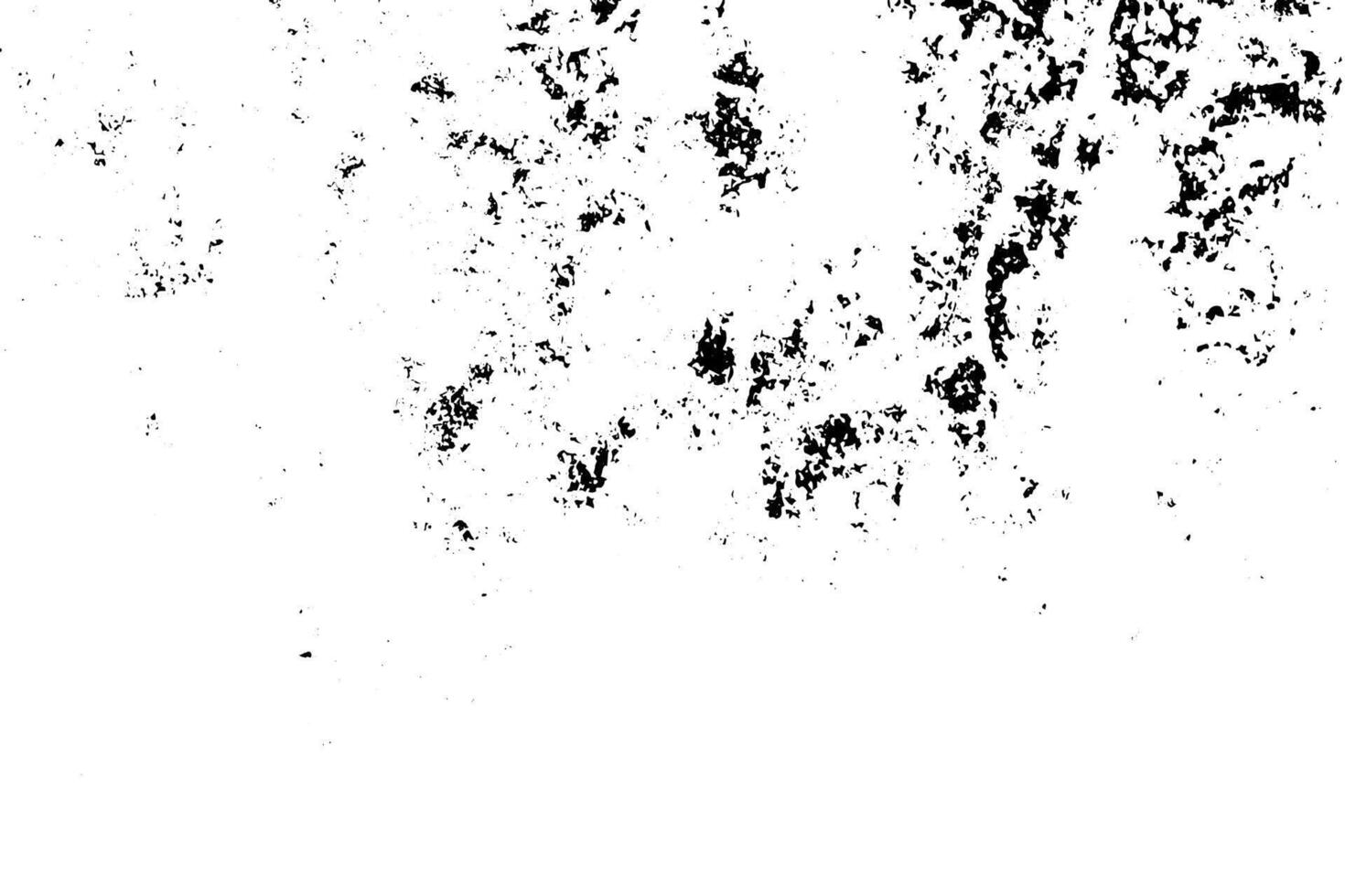 Grunge Monochrome print and design. Black and white background texture of cracks, scuffs, chips, dust vector