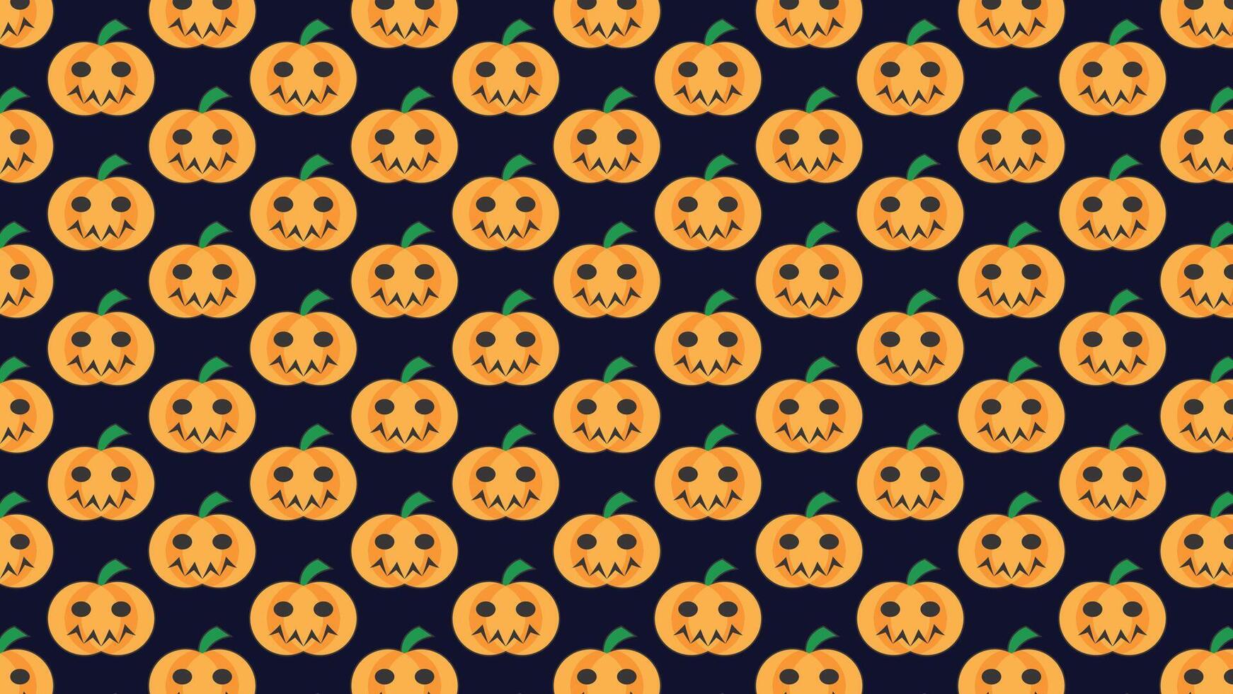 Halloween pattern with pumpkins. happy halloween pumpkin pattern. vector