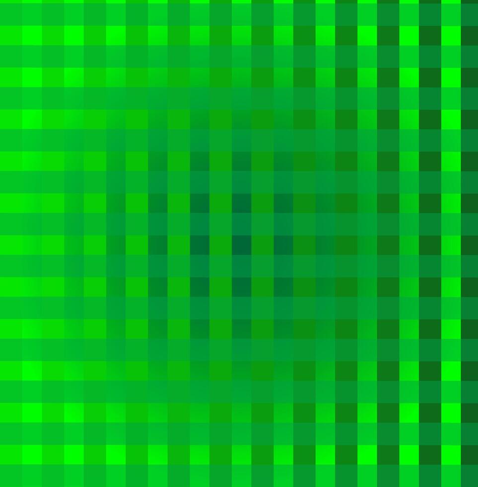 Green color background in the form of a geometric checkered pattern vector