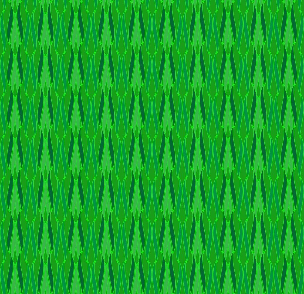 Original monochromatic texture in the form of an abstract pattern on a green background vector