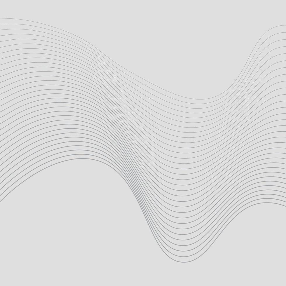 Technology abstract lines on white background. Abstract white blend digital technology flowing wave lines background. wavy pattern, stylish line art and web background design. vector