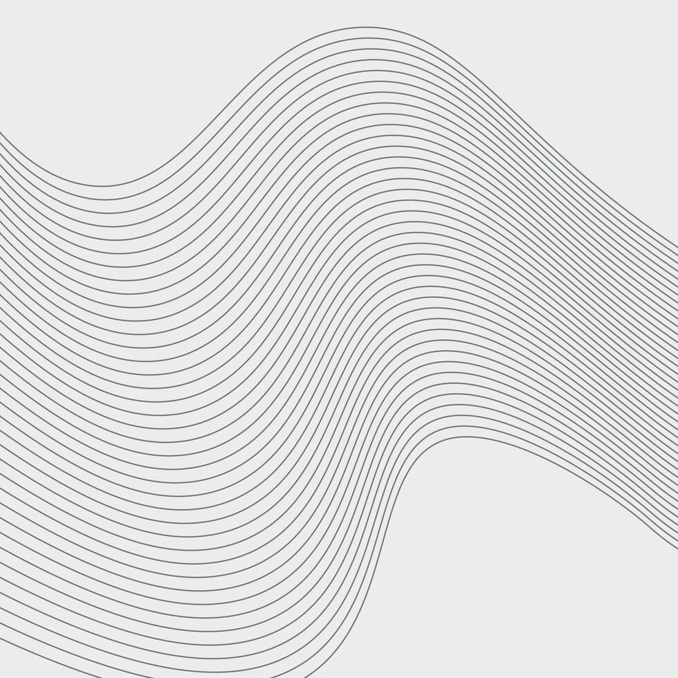 Technology abstract lines on white background. Abstract white blend digital technology flowing wave lines background. wavy pattern, stylish line art and web background design. vector