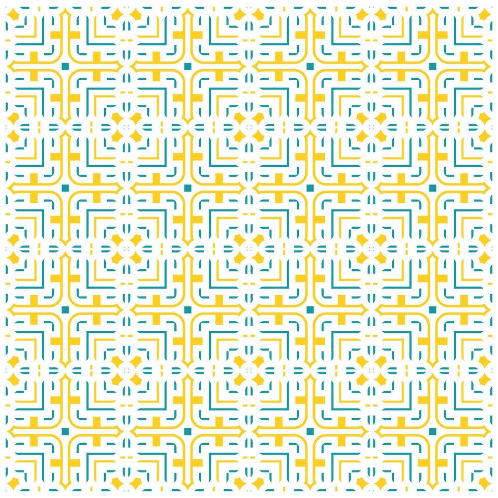 Colorful abstract geometric pattern design vector