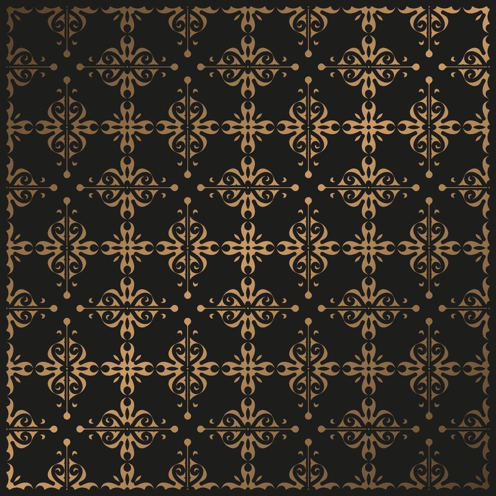 luxury dark seamless pattern background vector