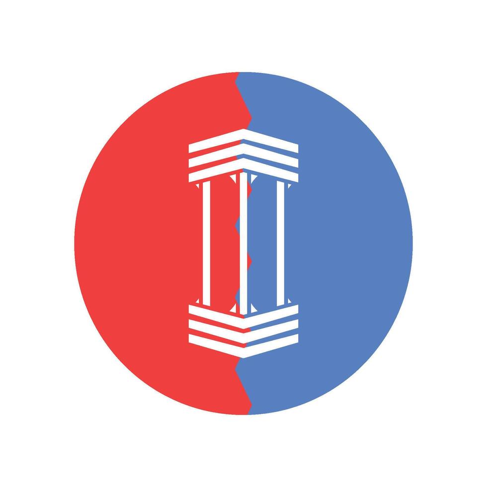 pillar icon illustration vector