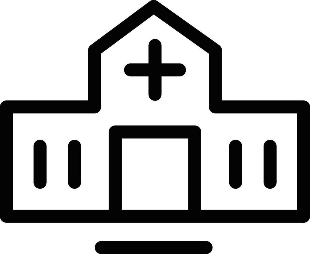 church icon illustration vector