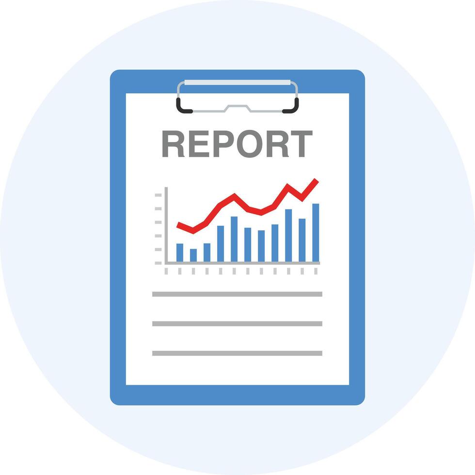 report icon illustration vector