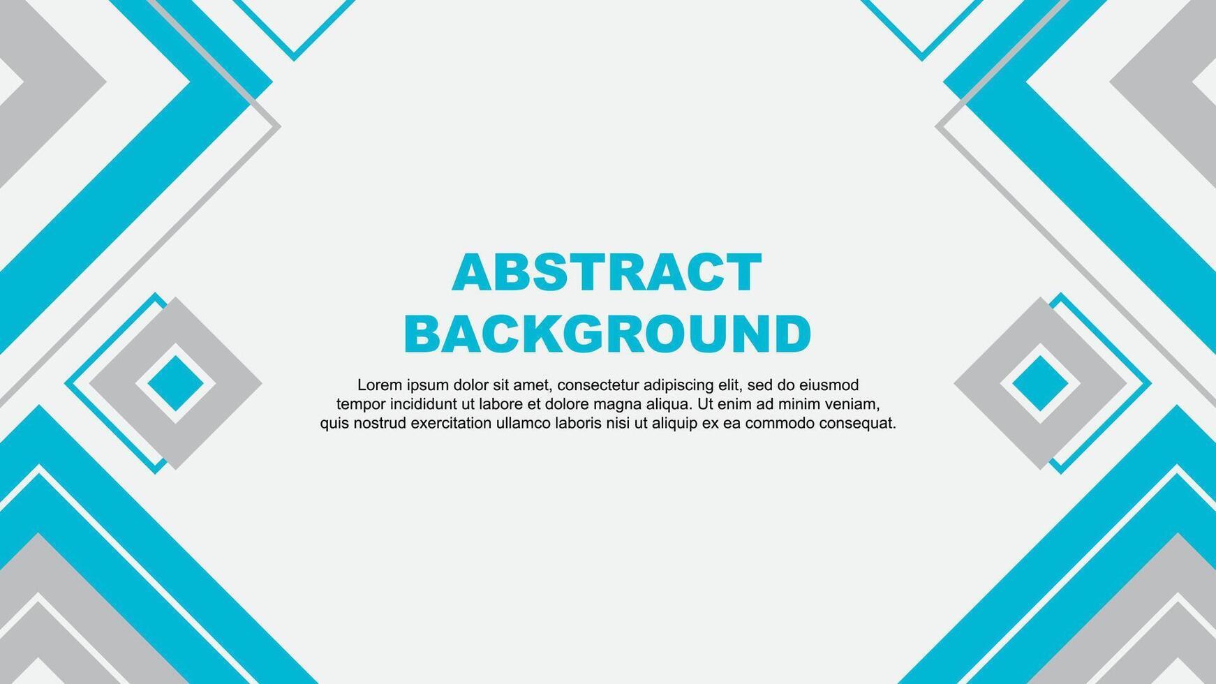 Abstract Background Design Template. Banner Wallpaper Illustration. Teal Background vector