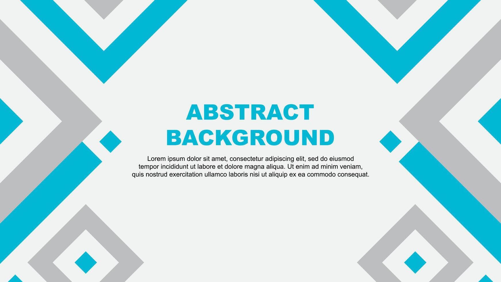 Abstract Background Design Template. Banner Wallpaper Illustration. Teal Template vector