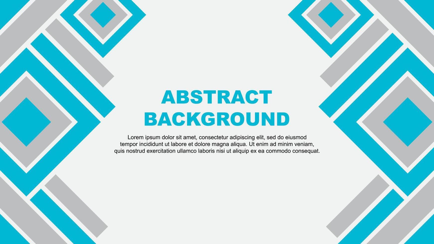 Abstract Background Design Template. Banner Wallpaper Illustration. Teal vector