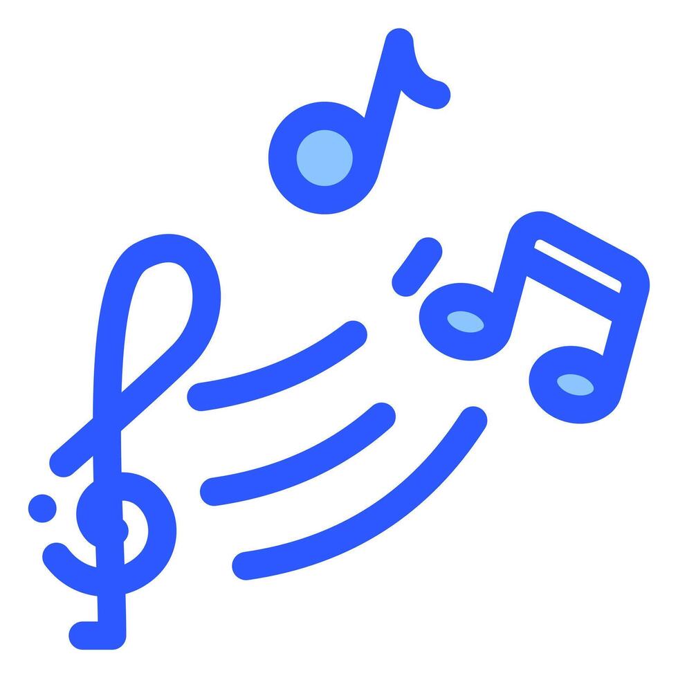 karaoke icon in bluetone style vector