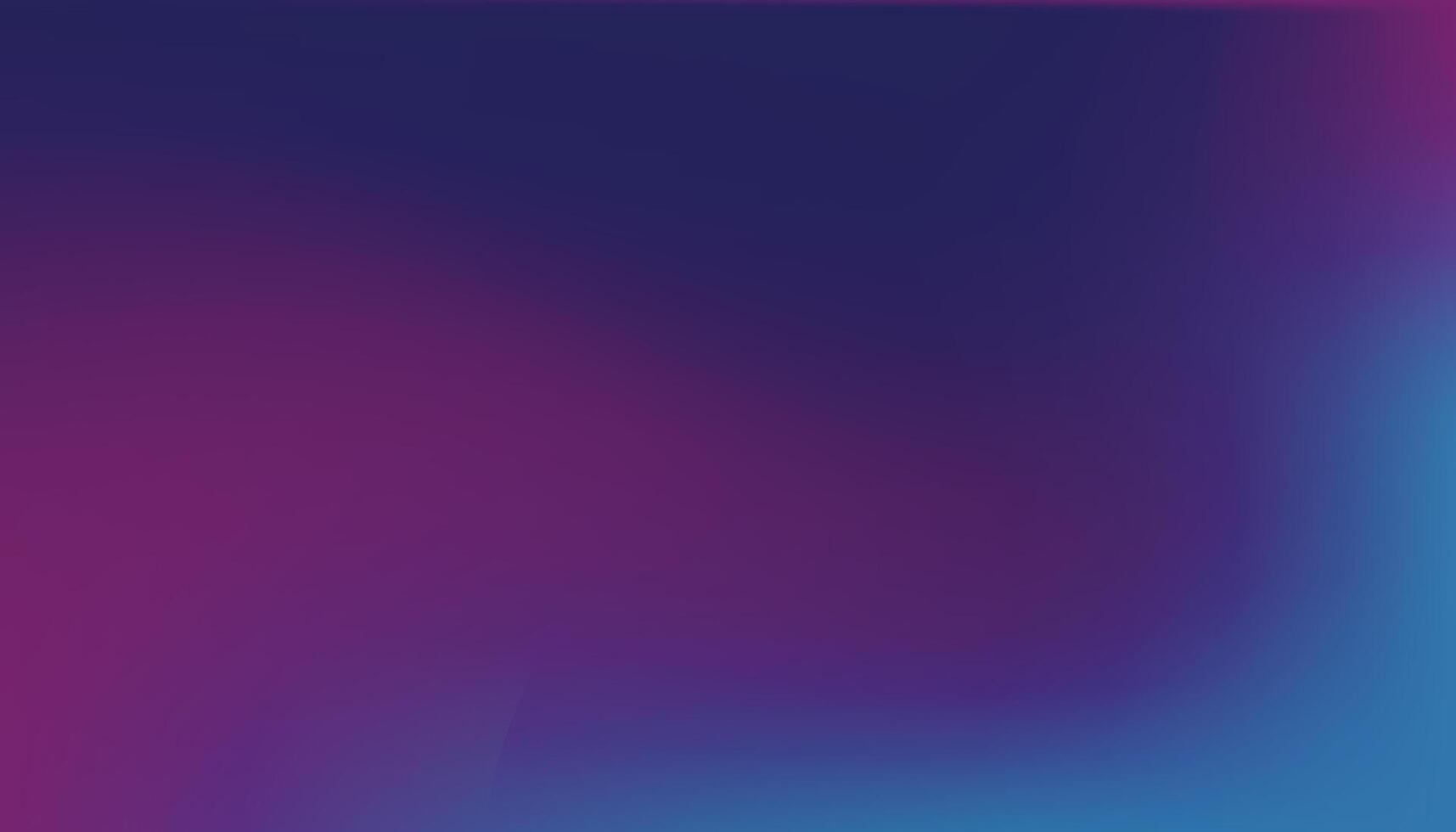 Blue Purple Vibrant Gradient Background. Fluid Lights Minimal Digital Gradient vector