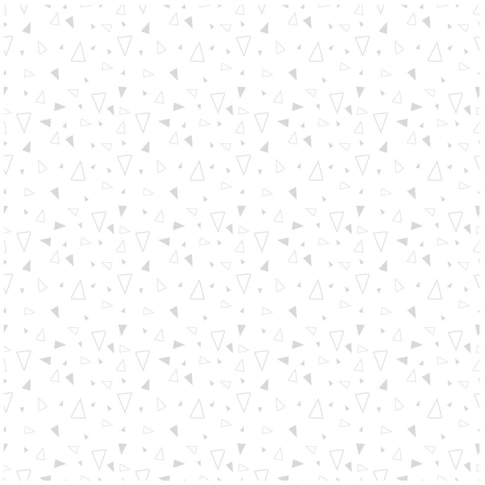 White abstract geometric triangle background Illustration vector