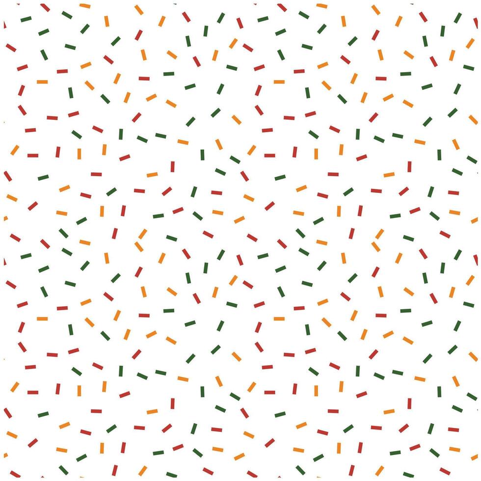 Confetti For Juneteenth Background Decoration vector