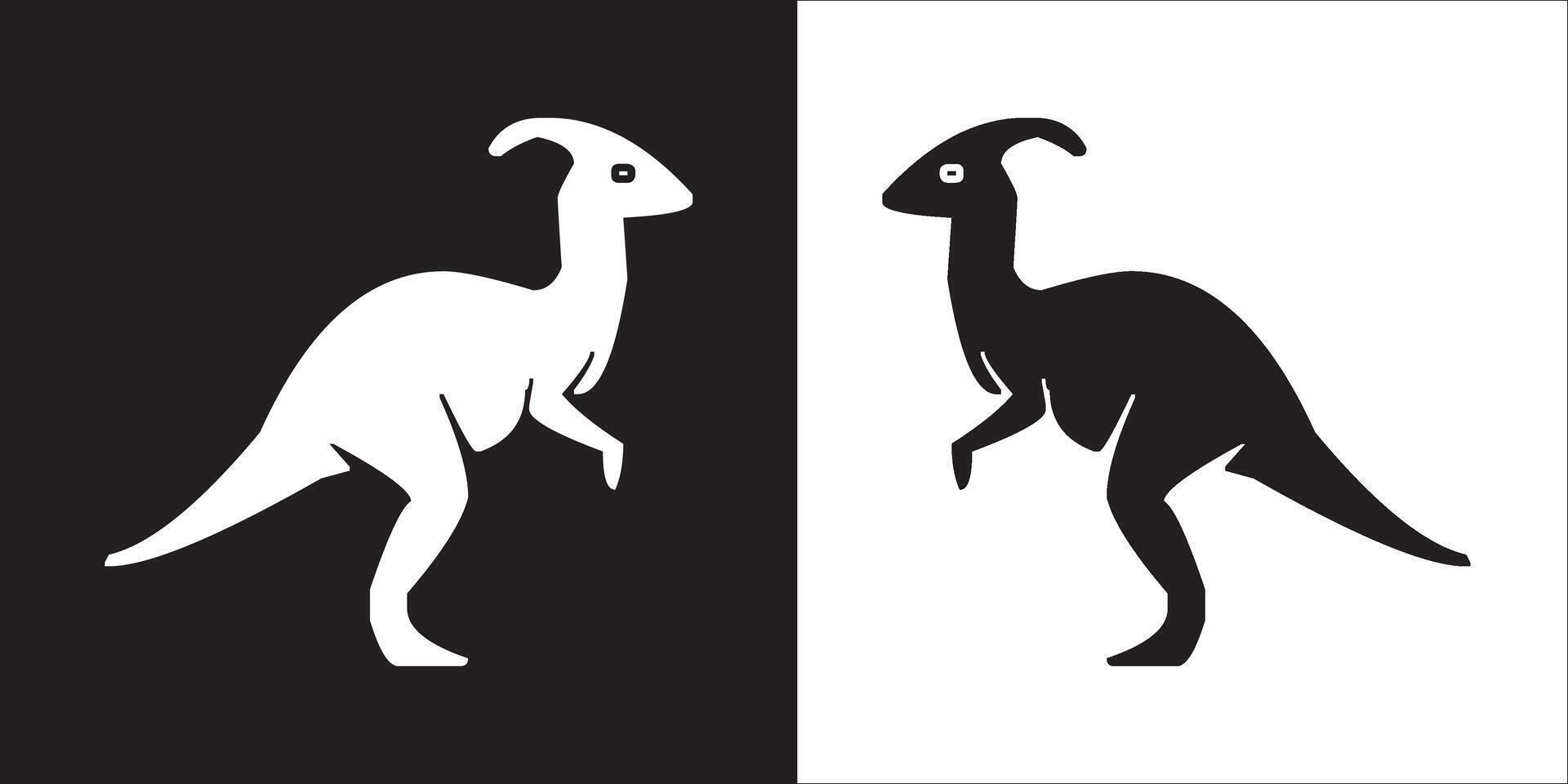 Illustration image of dinosaur icon vector