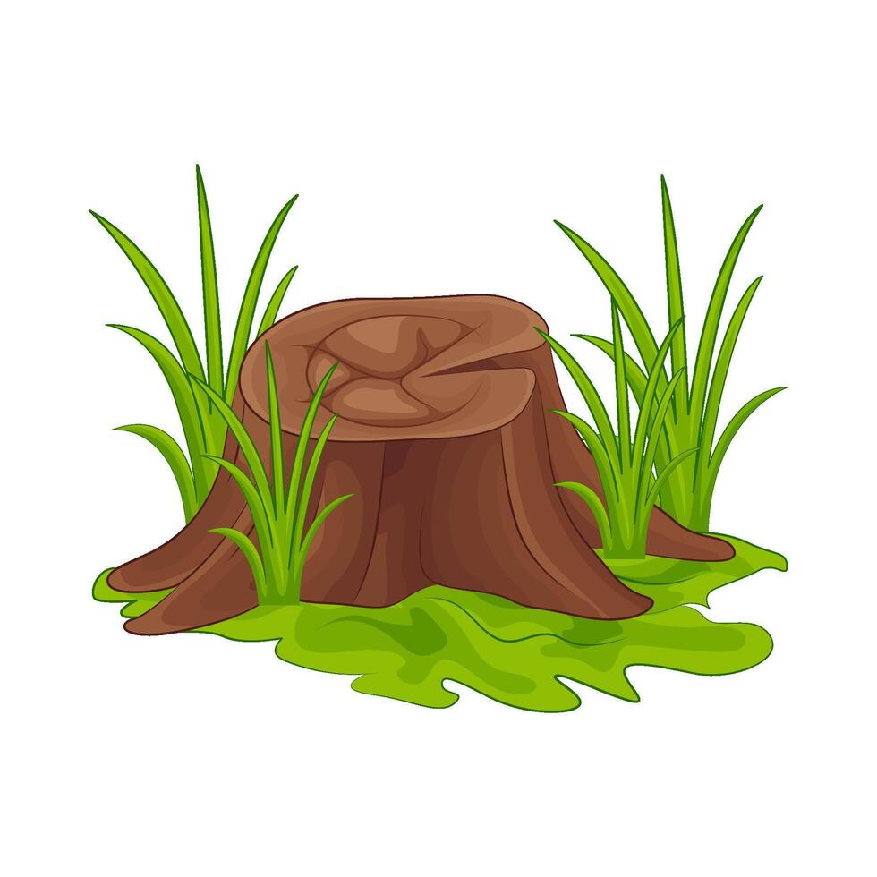 Illustration of grass vector