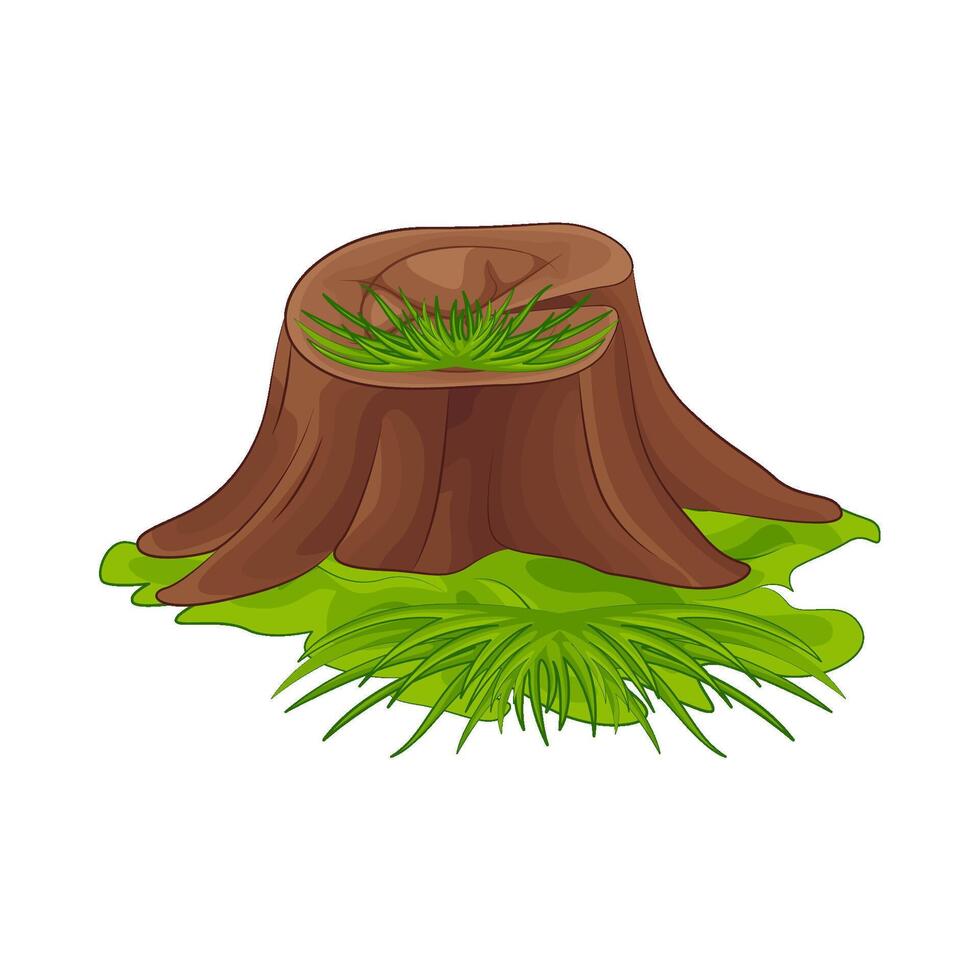 Illustration of grass vector