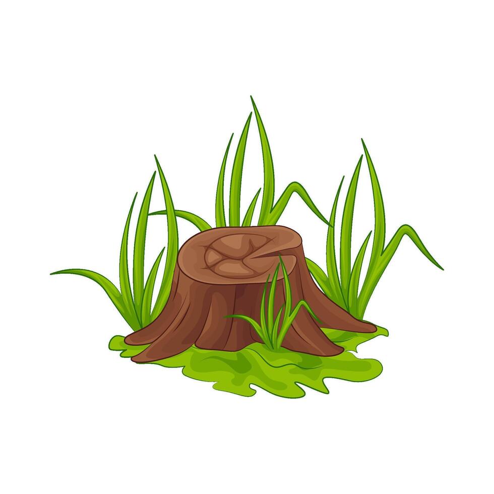 Illustration of grass vector
