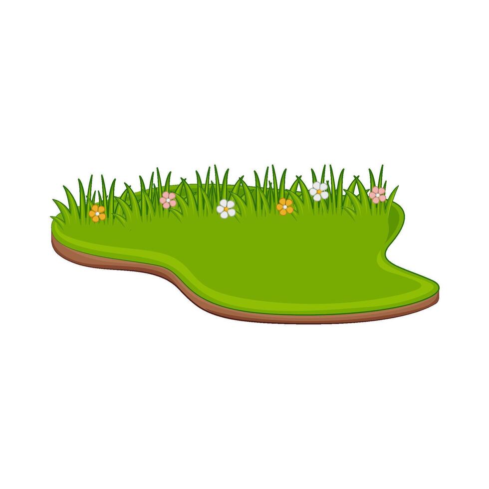 Illustration of grass vector