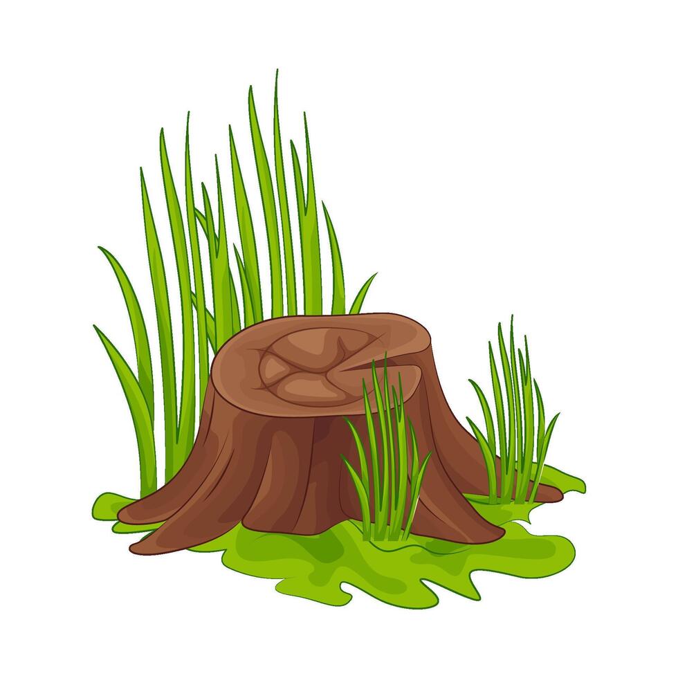 Illustration of grass vector