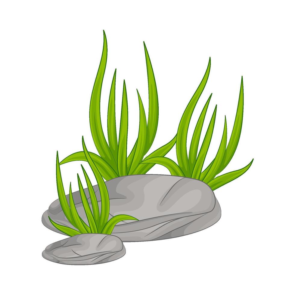 Illustration of grass vector