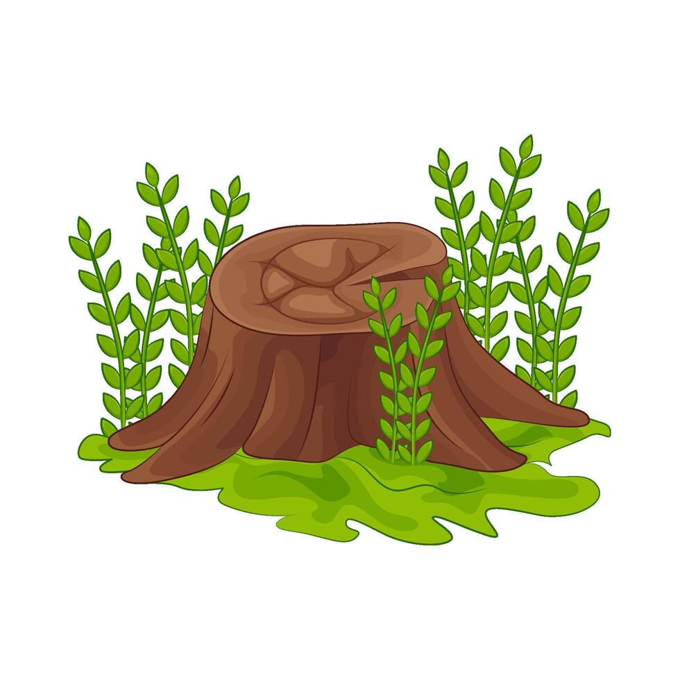 Illustration of grass vector