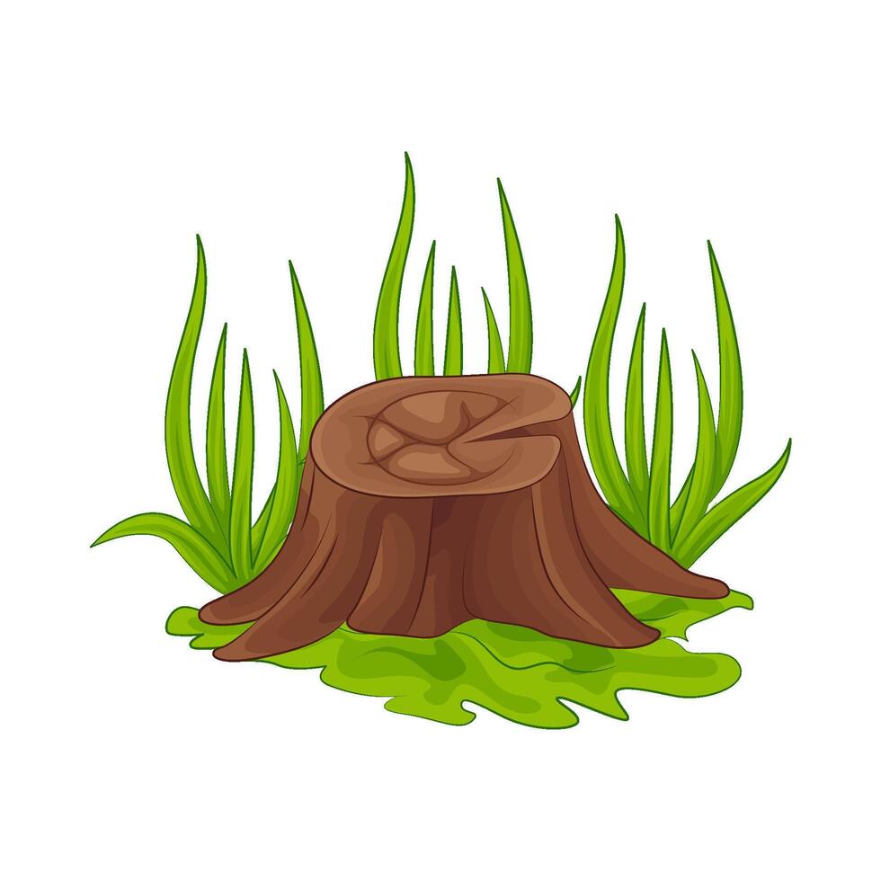 Illustration of grass vector