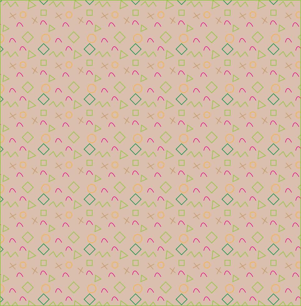 Geomatry pattern design vector