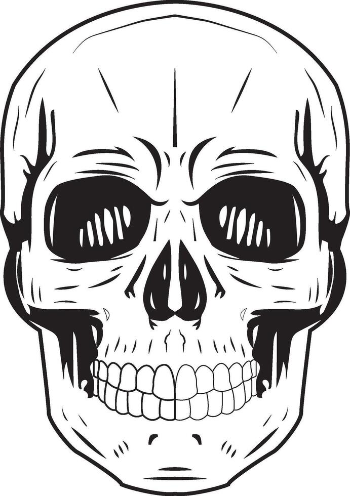 unique skeletion design vector