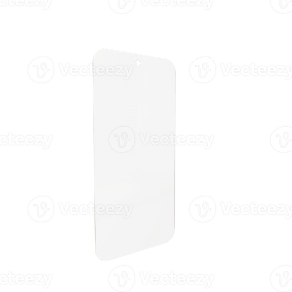 Tempered Transparent Mobile Glass - Reinforced Clarity for Your Device png
