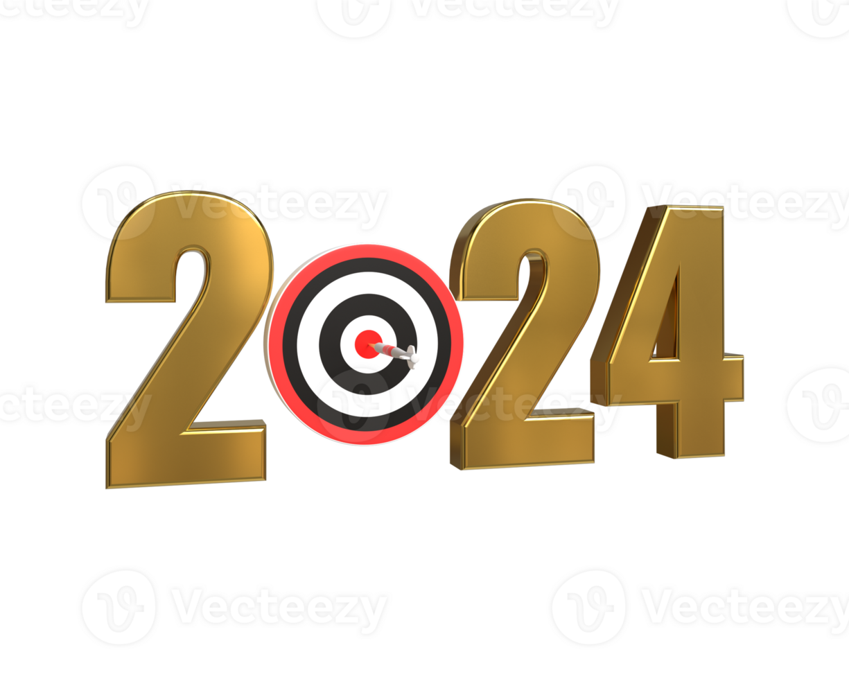 2024 3d le rendu - une aperçu dans le futur 43198300 PNG