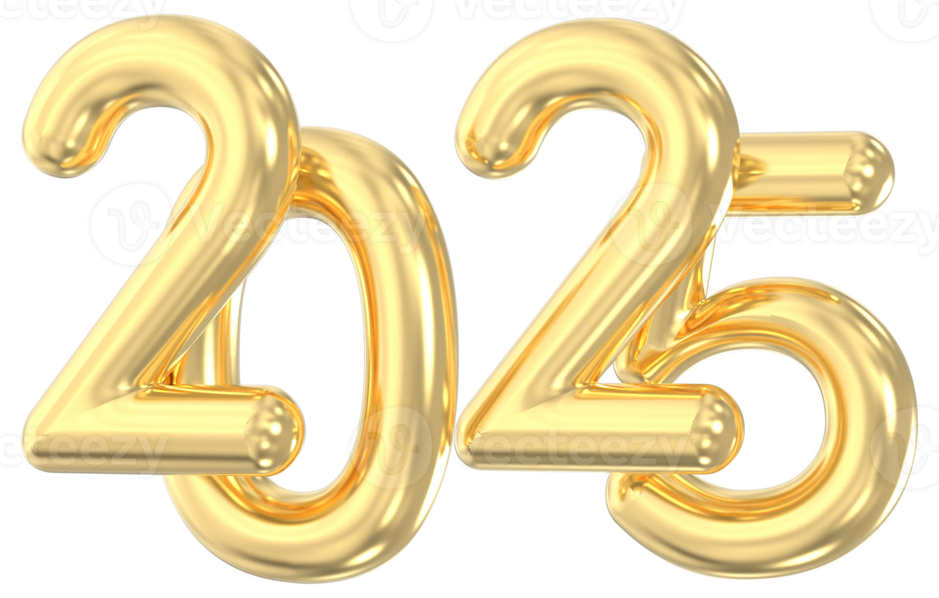 2025 Number 3D Render 43198461 PNG 2025 Number 3d Render Png