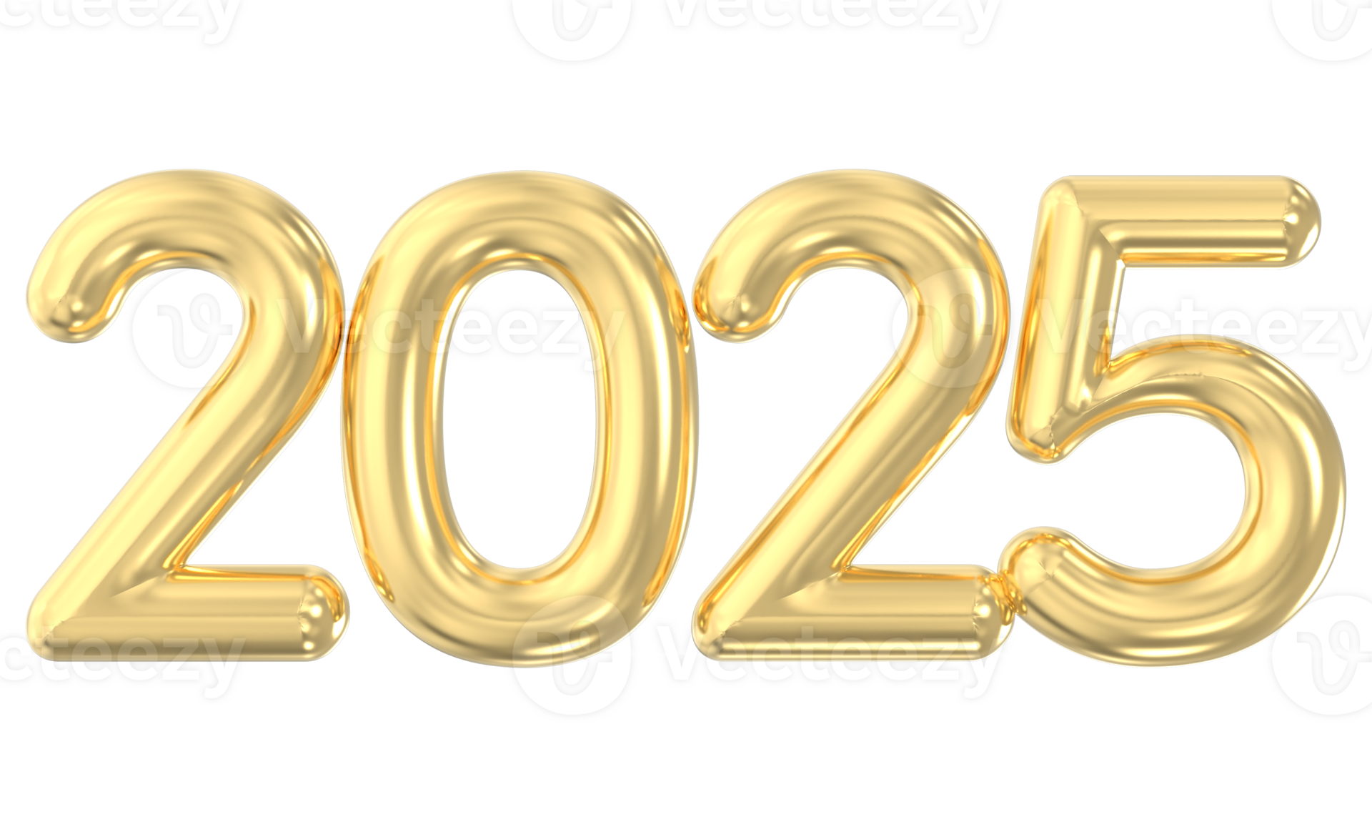 2025 Number 3D Render 43198479 PNG 2025 Number 3d Render Png