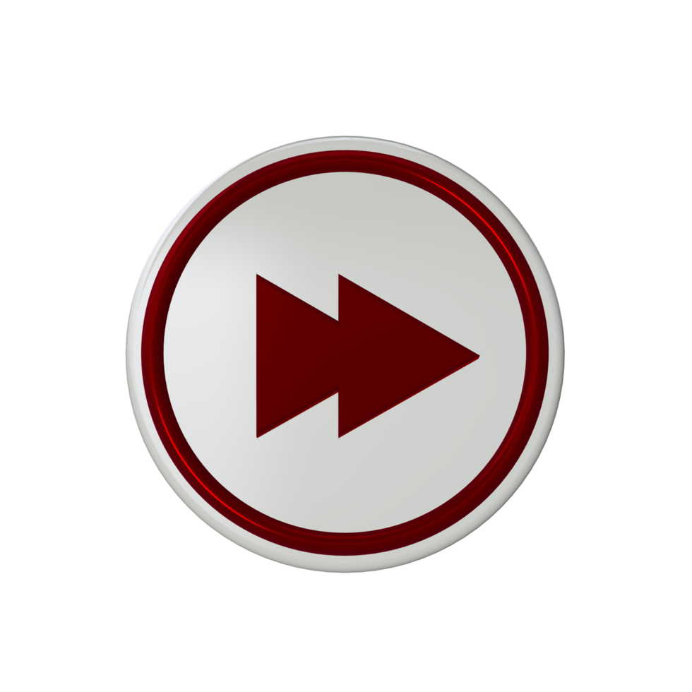 Next icon with red material png