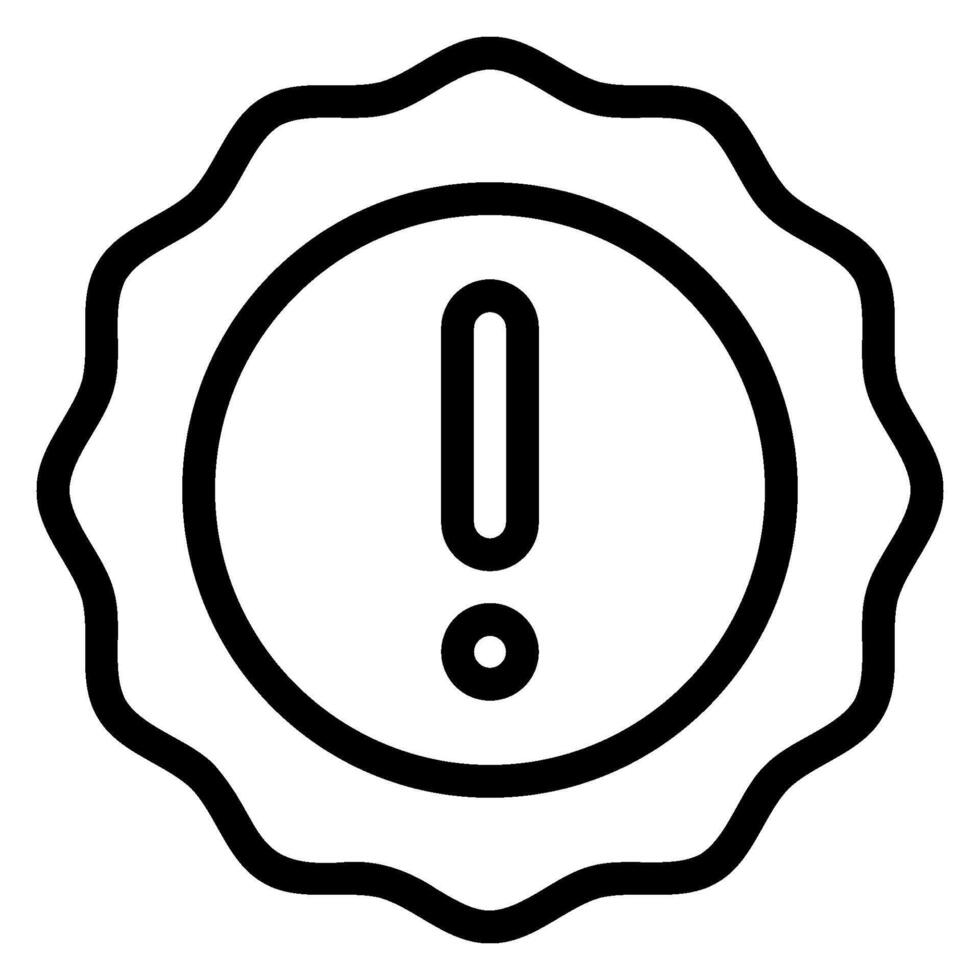 sticker line icon vector