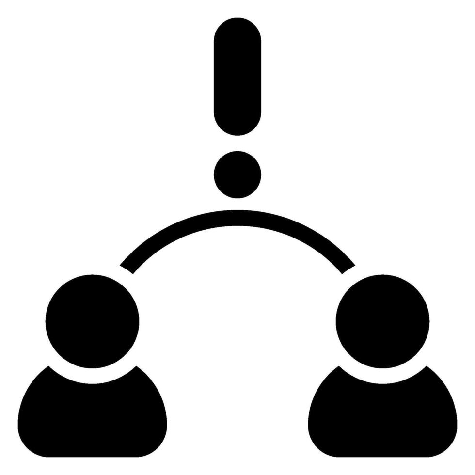 user glyph icon vector